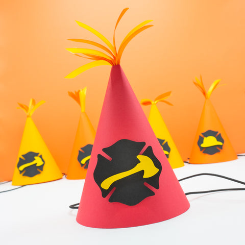 Firefighter Party Hats