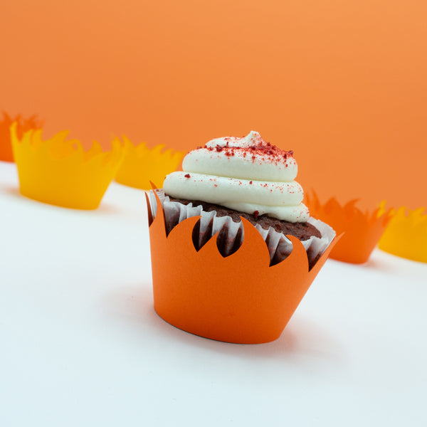 Flame Cupcake Wrappers