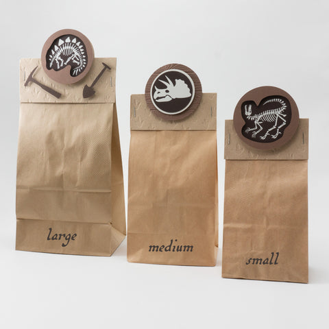 Old-timey Fossil Dig Goodie Bags