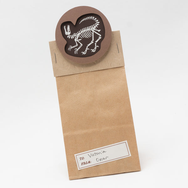 Old-timey Fossil Dig Goodie Bags