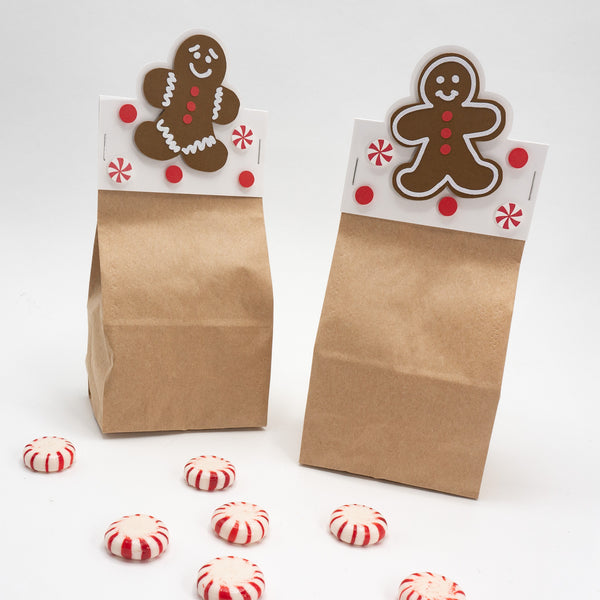 Gingerbread Cookie Goodie Bags