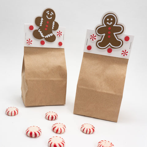 Gingerbread Cookie Goodie Bags
