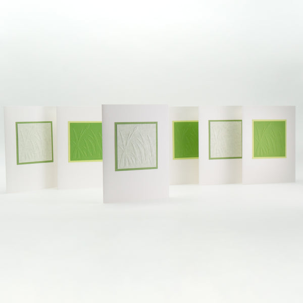 Embossed Spring Grass Notecards