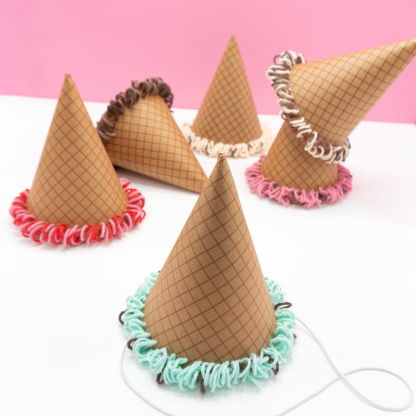 Ice Cream Cone Party Hats