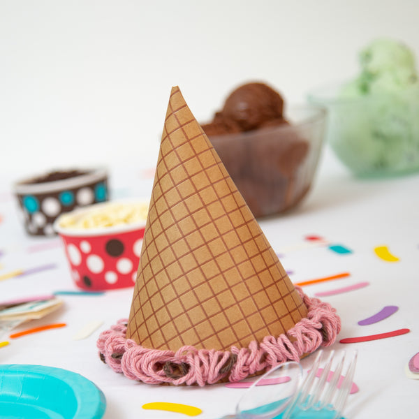 Ice Cream Cone Party Hats