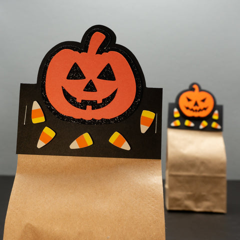 Halloween Jack-O-Lantern Goodie Bags