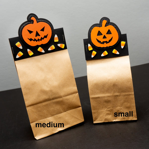 Halloween Jack-O-Lantern Goodie Bags