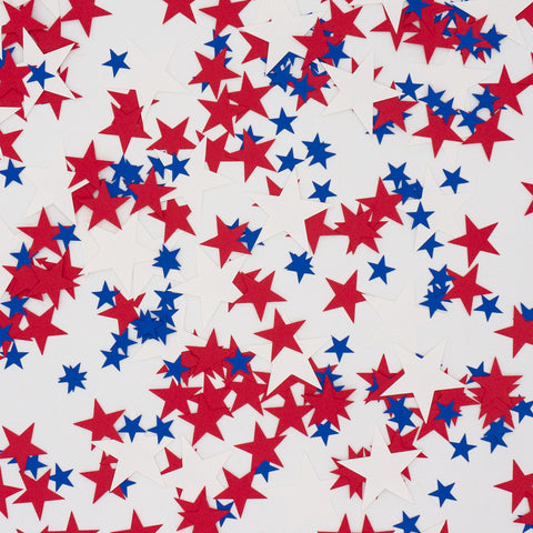 Patriotic Stars Confetti