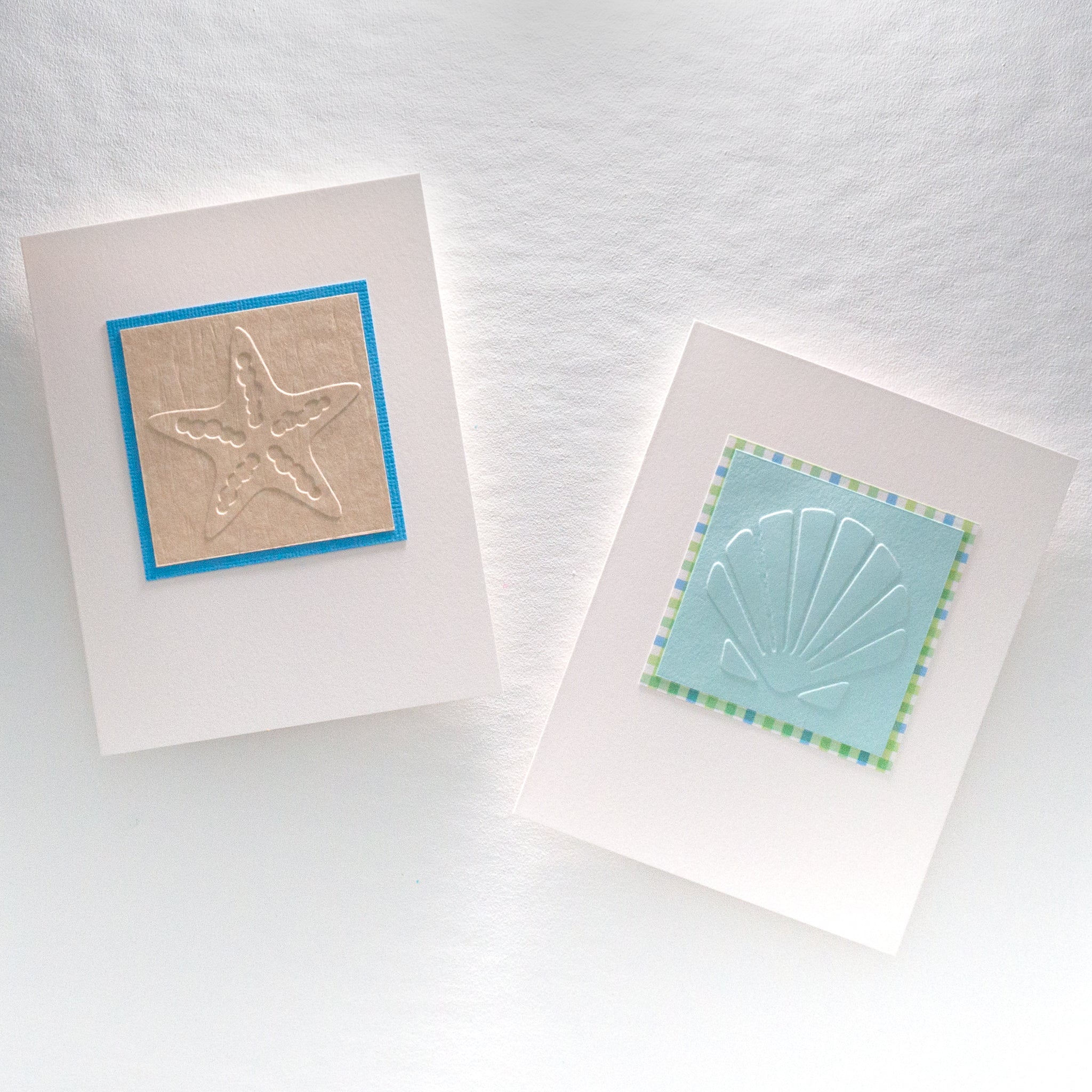Embossed Shore Life Notecards
