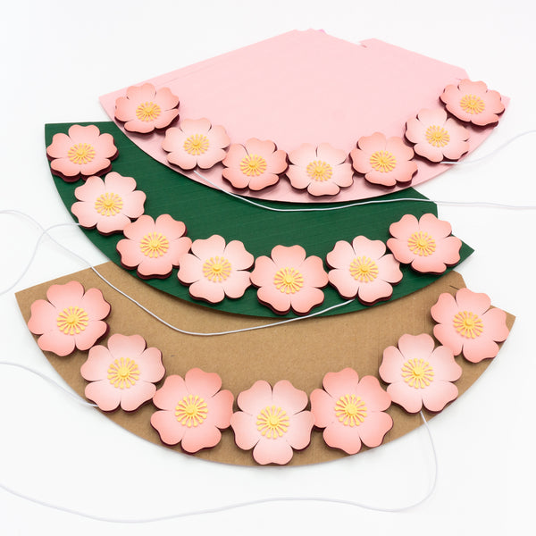 Wild Rose Party Hats